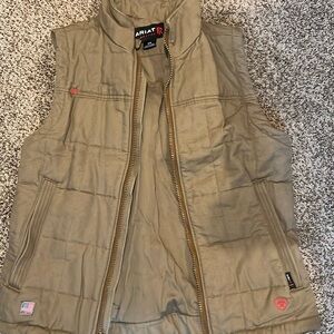 Ariat FR puffer vest.